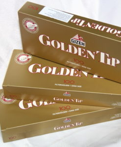 GIZEH GOLDEN TIP TUBE - 85