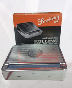 MAŠINICA ZA MOTANJE CIGARA + TABAKERA SMOKING