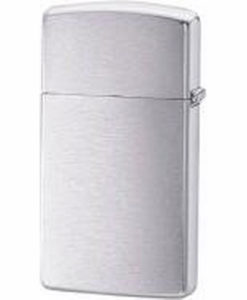 1600 ZIPPO UP.- SLIM BRUSHED CHROME