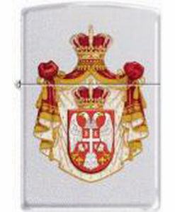205-013067 ZIP UP-R.S.CH.COAT OF ARMS SRB