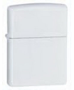 214 ZIPPO UP.-WHITE MATTE