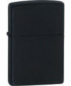 218 ZIPPO UP.- MATTE BLACK
