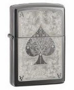 Z28323 ZIPPO UP.-BLACK ICE