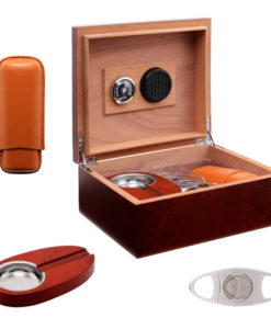 HUMIDOR  + TRAVEL SET