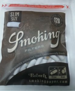 SMOKING SLIM ORGANIC BROWN