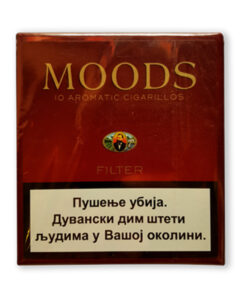 MOODS CIGARILOSI SA FILTEROM 10KOM